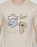 T Zone Limit Print Casual Kaos Pria