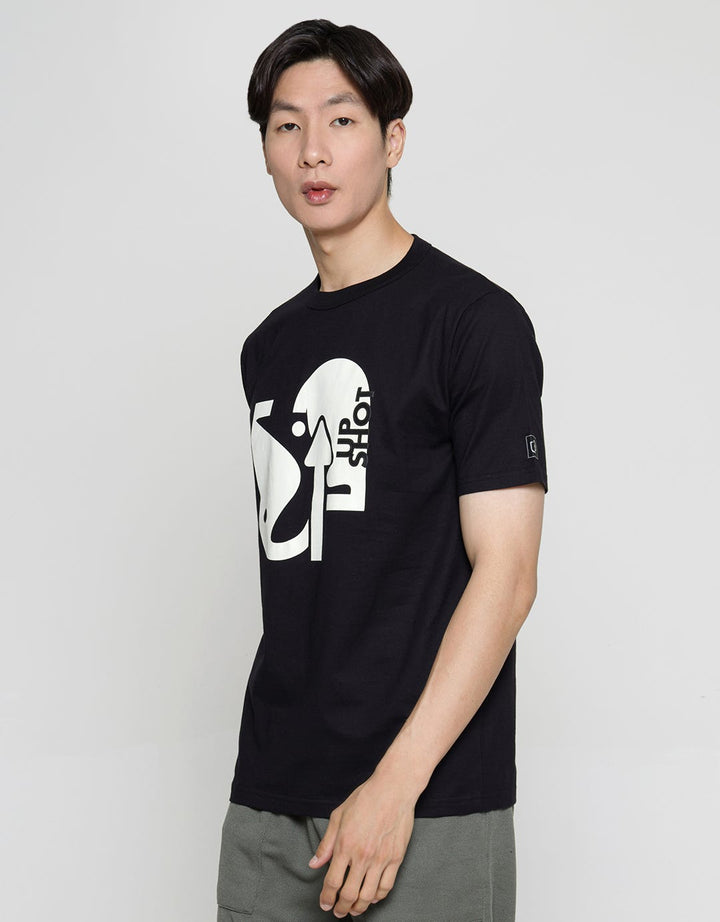 T Zoe Center Logo Casual Men's T-Shirt