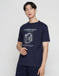 T Zone Char Upshot Print Kaos Pria