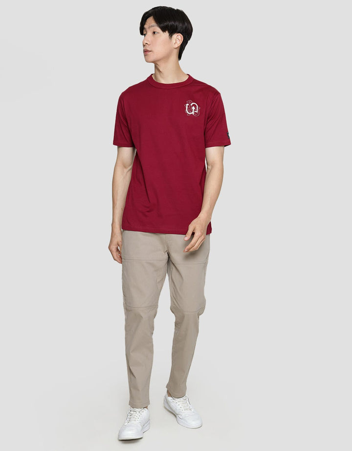 T Zone Short Sleeve T-Shirt Upshot - Print Rubber And Flannel Embro