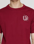 T Zone Short Sleeve T-Shirt Upshot - Print Rubber And Flannel Embro