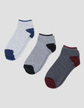 Cole Kaos Kaki Casual 3Pk Ankle Combo Pria