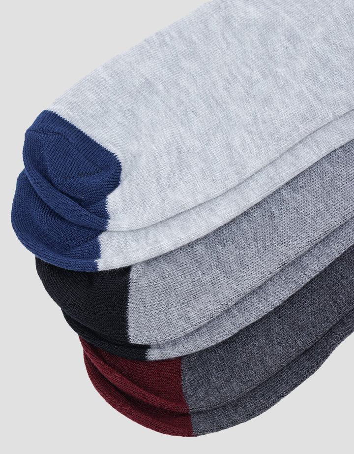 Cole Kaos Kaki Casual 3Pk Ankle Combo Pria