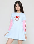 Disney Flocking Minnie Midi Anak Perempuan Naka Perempuan