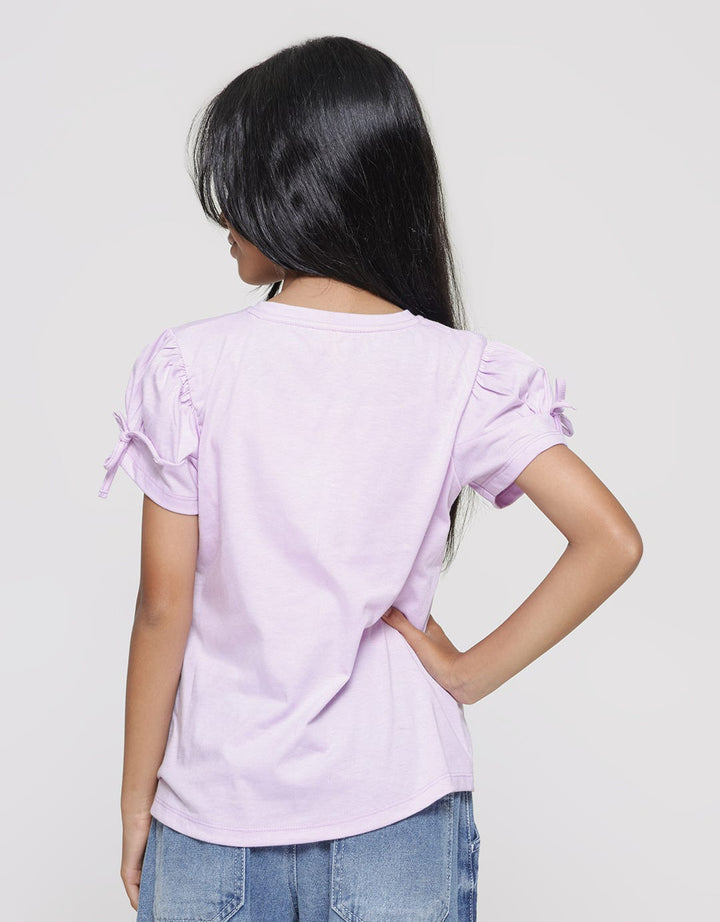 Character Powerpuff Girls Girls Ruffle Sleeve T-shirt