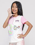 Character Powerpuff Girls Kaos Cut And Sewn Anak Perempuan