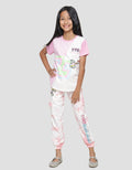 Character Powerpuff Girls Kaos Cut And Sewn Anak Perempuan