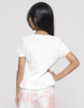 Character Powerpuff Girls Kaos Power Rib Anak Perempuan
