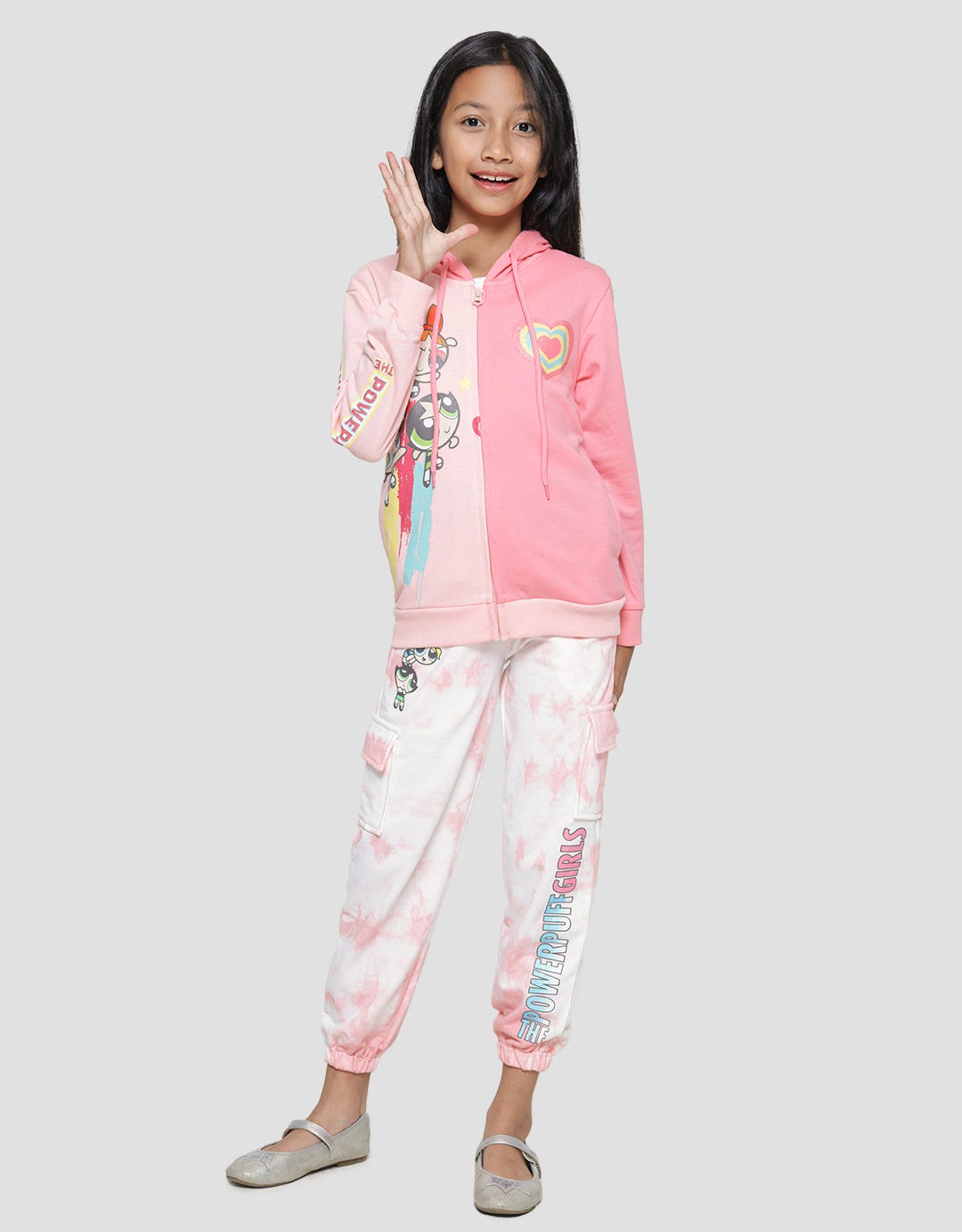 Powerpuff Girls Character Girls Hoodie Jacket