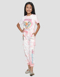 Character Powerpuff Girls Tiedye Jogger Anak Perempuan
