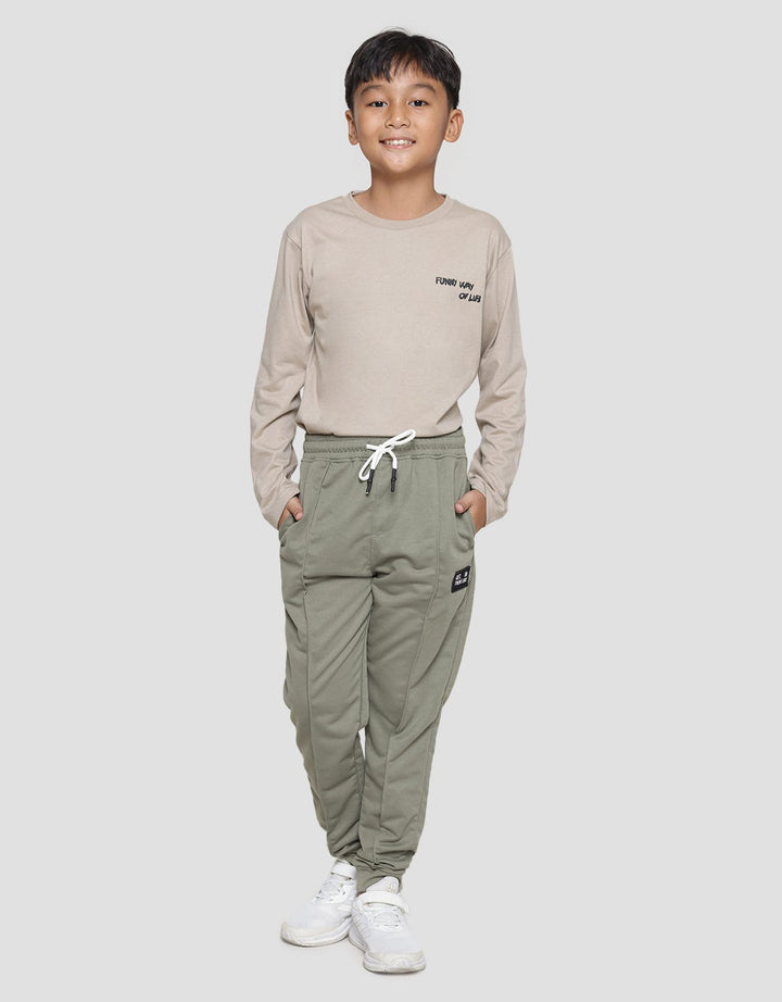 Nevada Pe Basic Small Appliq Jogger Terry Boys