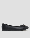 Yongki Komaladi Ykrenr Ribbon Detail Sepatu Balerina Wanita