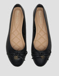 Yongki Komaladi Ykrenr Ribbon Detail Sepatu Balerina Wanita