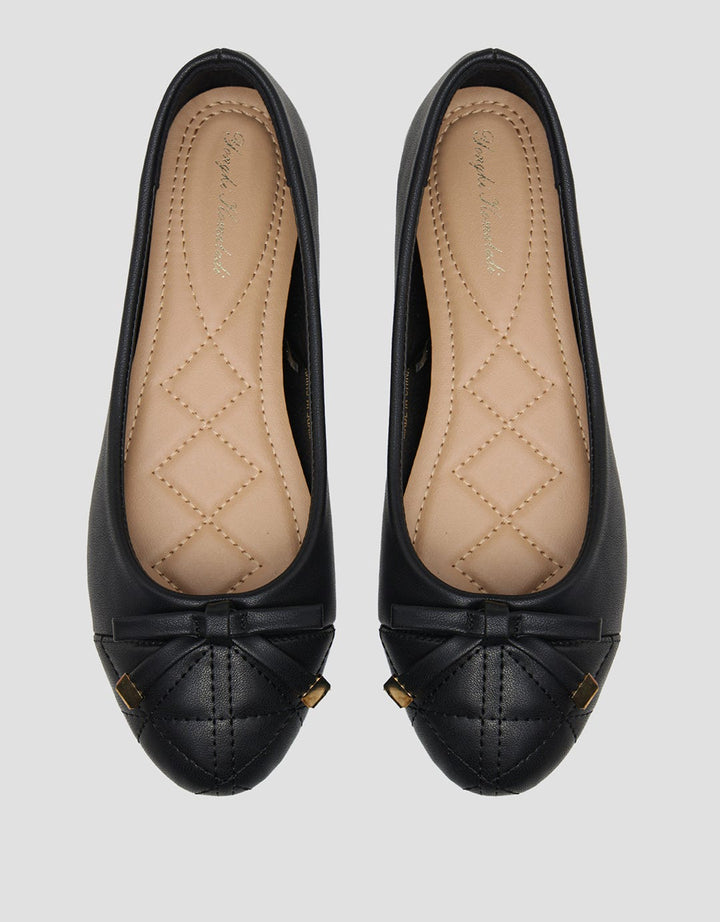 Yongki Komaladi Ykrenr Stitching Sepatu Balerina Wanita