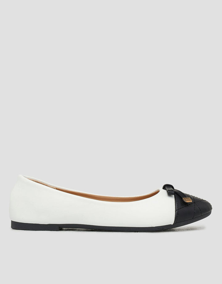 Yongki Komaladi Ykrenr Stitching Sepatu Balerina Wanita