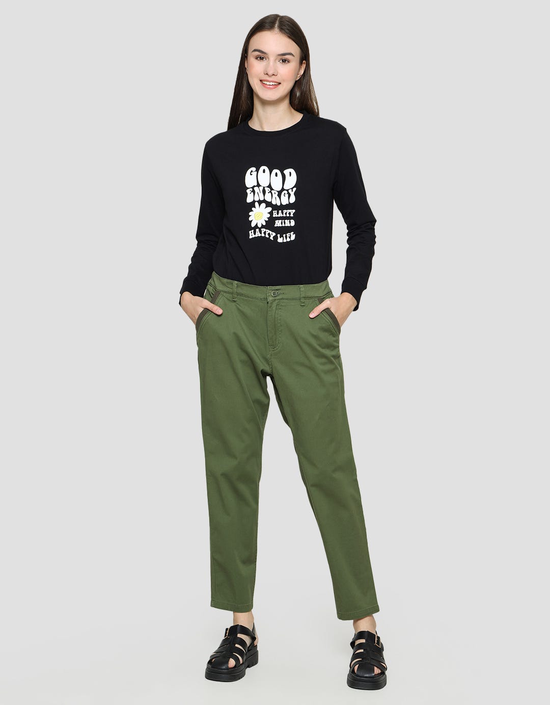 Cardinal Ladies Fsn Ctn Women's Long Pants