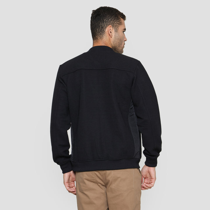 COLE KNIT OTTOMAN COMB JAKET PRIA