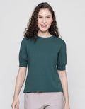 Connexion Rib Puff Sleeve Women's T-Shirt