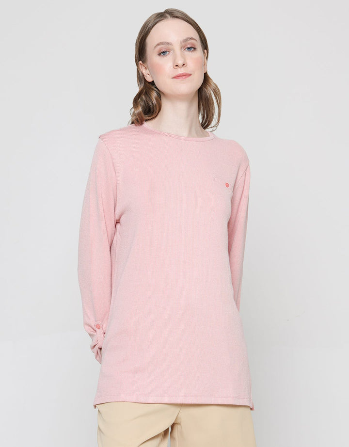 Connexion Sabrina Kantong Bobok Kaos Lengan Panjang Wanita