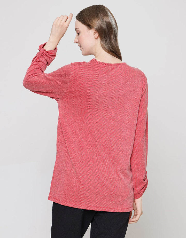 Connexion Sabrina Kantong Bobok Kaos Lengan Panjang Wanita