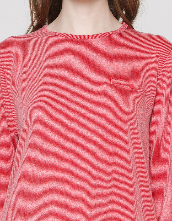 Connexion Sabrina Kantong Bobok Kaos Lengan Panjang Wanita