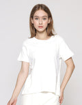 Connexion Rib Cotton Kaos Casual Wanita