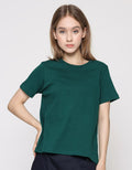 Connexion Rib Cotton Kaos Casual Wanita