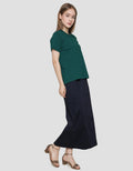 Connexion Rib Cotton Kaos Casual Wanita