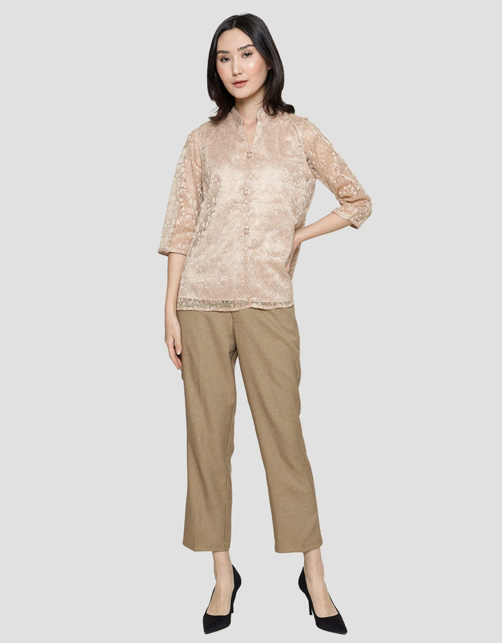 St. Yves Cheongsam Lace Blouse Wanita