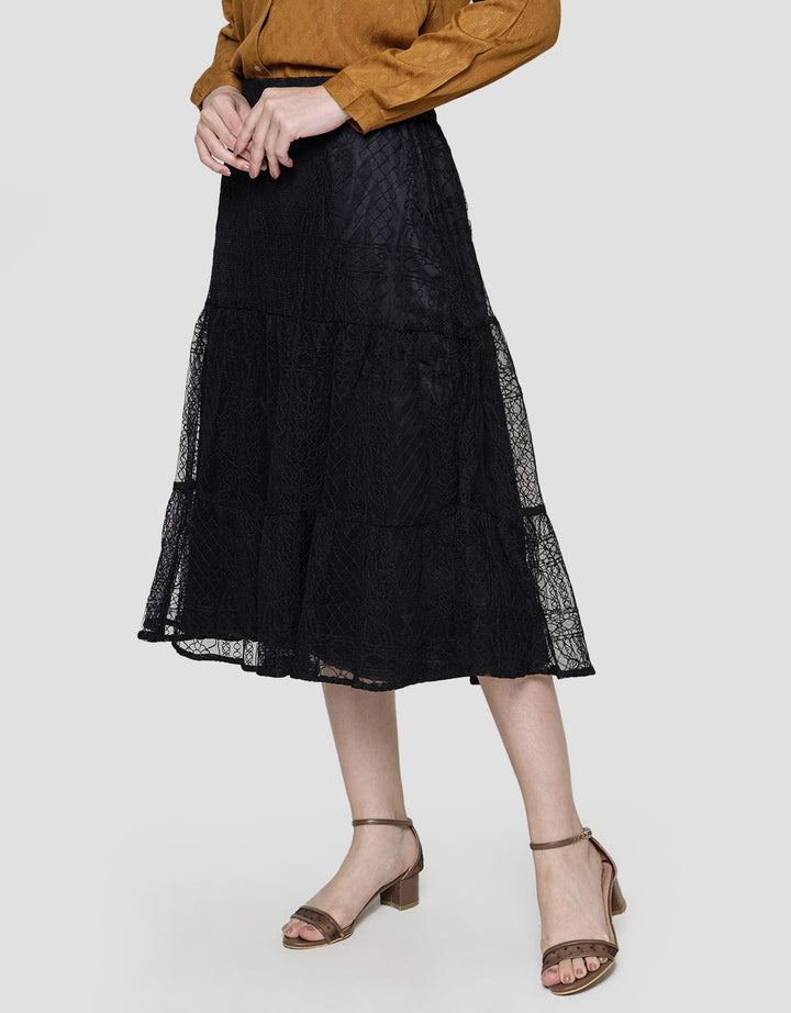 Connexion Poly Tulle Lining Women's Maxi Skirt