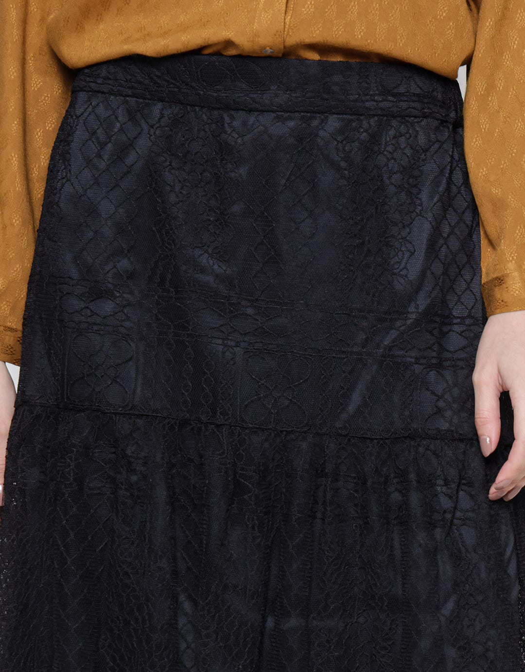 Connexion Poly Tulle Lining Women's Maxi Skirt
