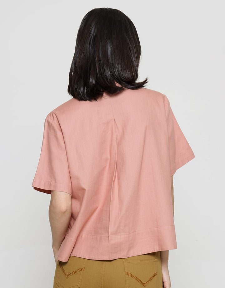 Connexion Short Sleeve Shirt Boxy Wash