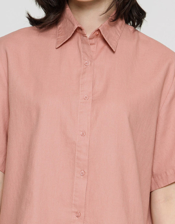 Connexion Short Sleeve Shirt Boxy Wash