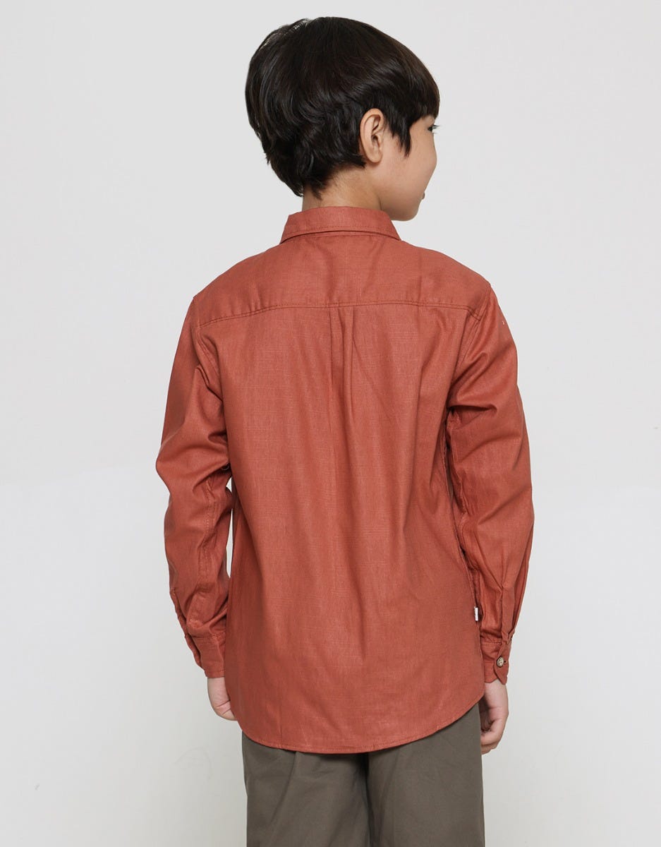 Pingu Boys Basic Plain Shirt