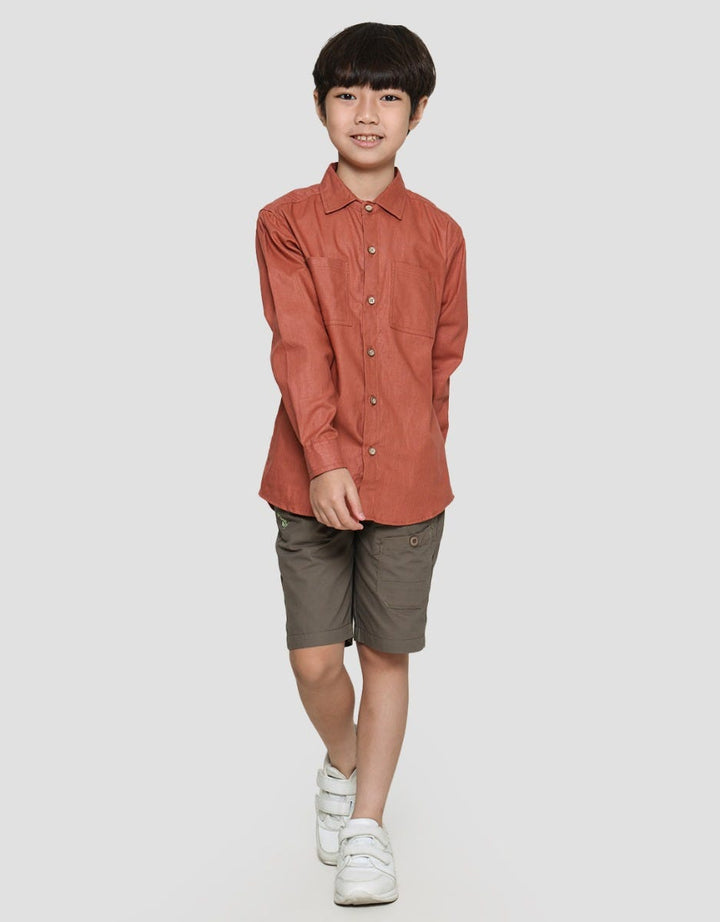 Pingu Boys Basic Plain Shirt