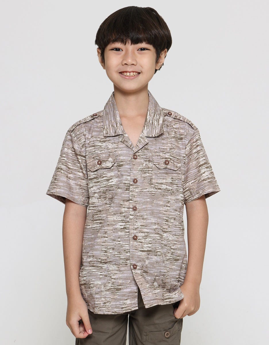 Pingu Splash Detail Boys Shirt