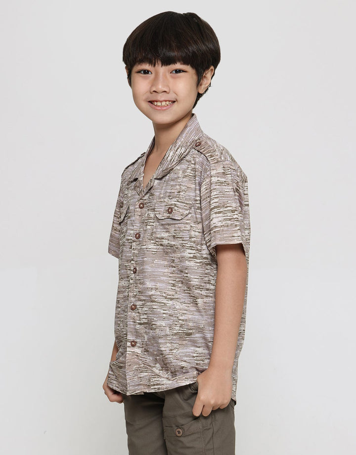 Pingu Splash Detail Boys Shirt