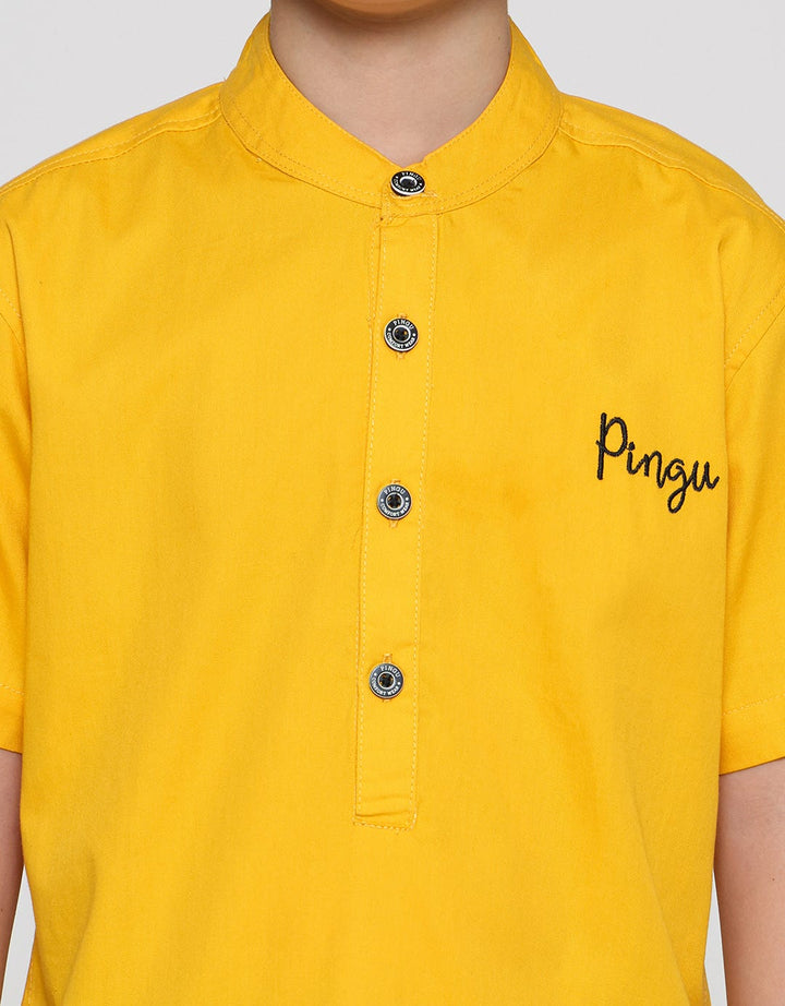 Pingu Logo Print Boys Shirt