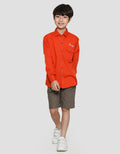 Pingu Boys Long Sleeve Fashion Shirt