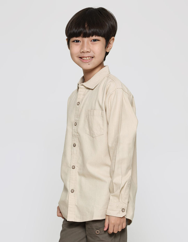 Pingu Boys Casual Long Sleeve Shirt