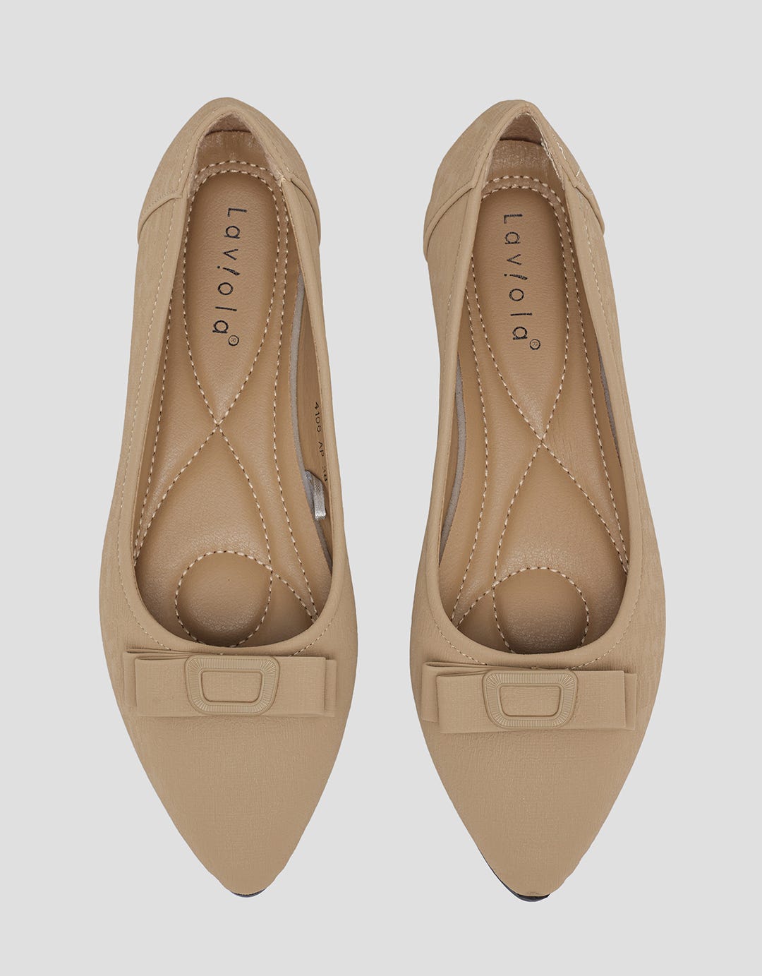 Laviola Ribbon Det Sepatu Flat Wanita