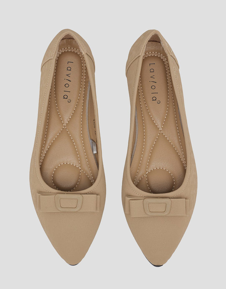 Laviola Ribbon Det Sepatu Flat Wanita