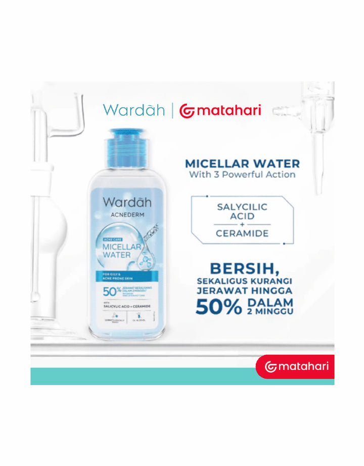 Wardah Acnederm Acne Care Micellar Water 100 ml