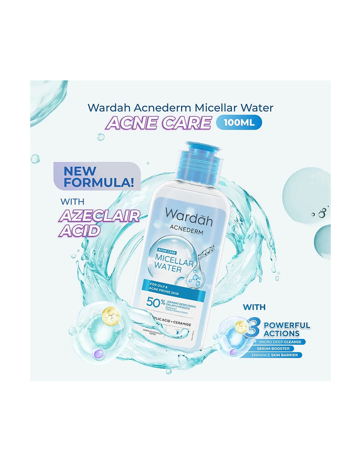 Wardah Acnederm Acne Care Micellar Water 100 ml