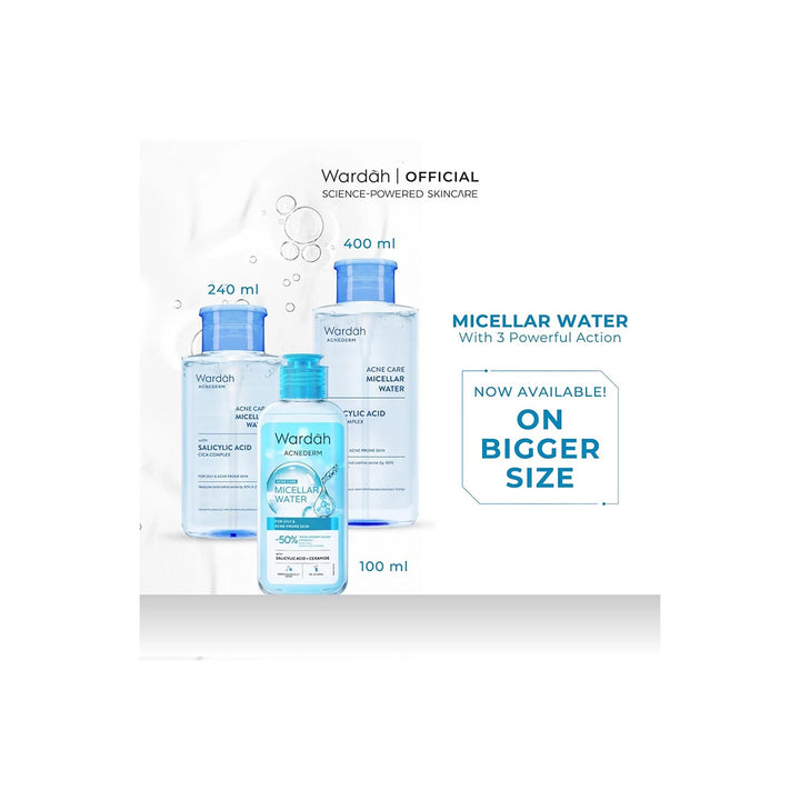 Wardah Acnederm Acne Care Micellar Water 100 ml
