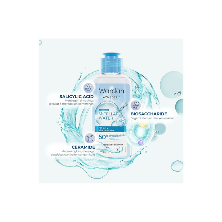 Wardah Acnederm Acne Care Micellar Water 100 ml