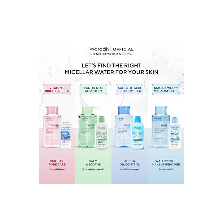 Wardah Acnederm Acne Care Micellar Water 100 ml