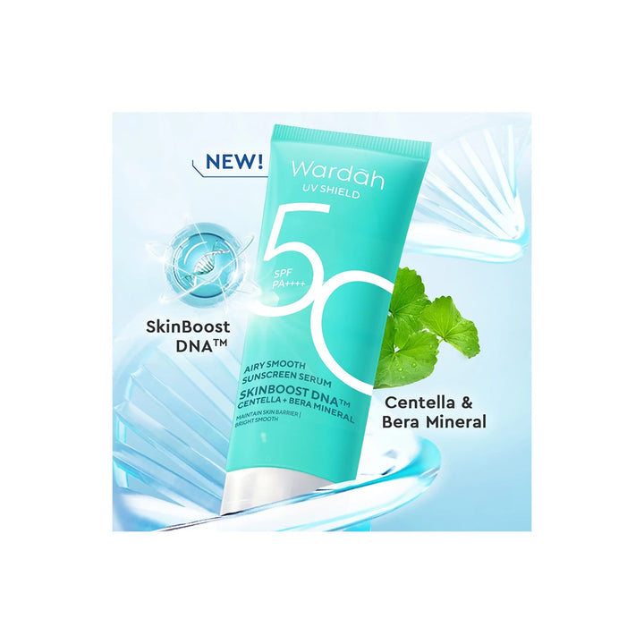 Wardah UV Shield Airy Smooth Sunscreen Serum SPF 50 PA++++ 25 ml
