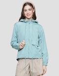 Nevada Women's Jacket Solid Hoodie Zipper And Pocket