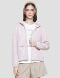 Nevada Women's Jacket Solid Hoodie Zipper And Pocket